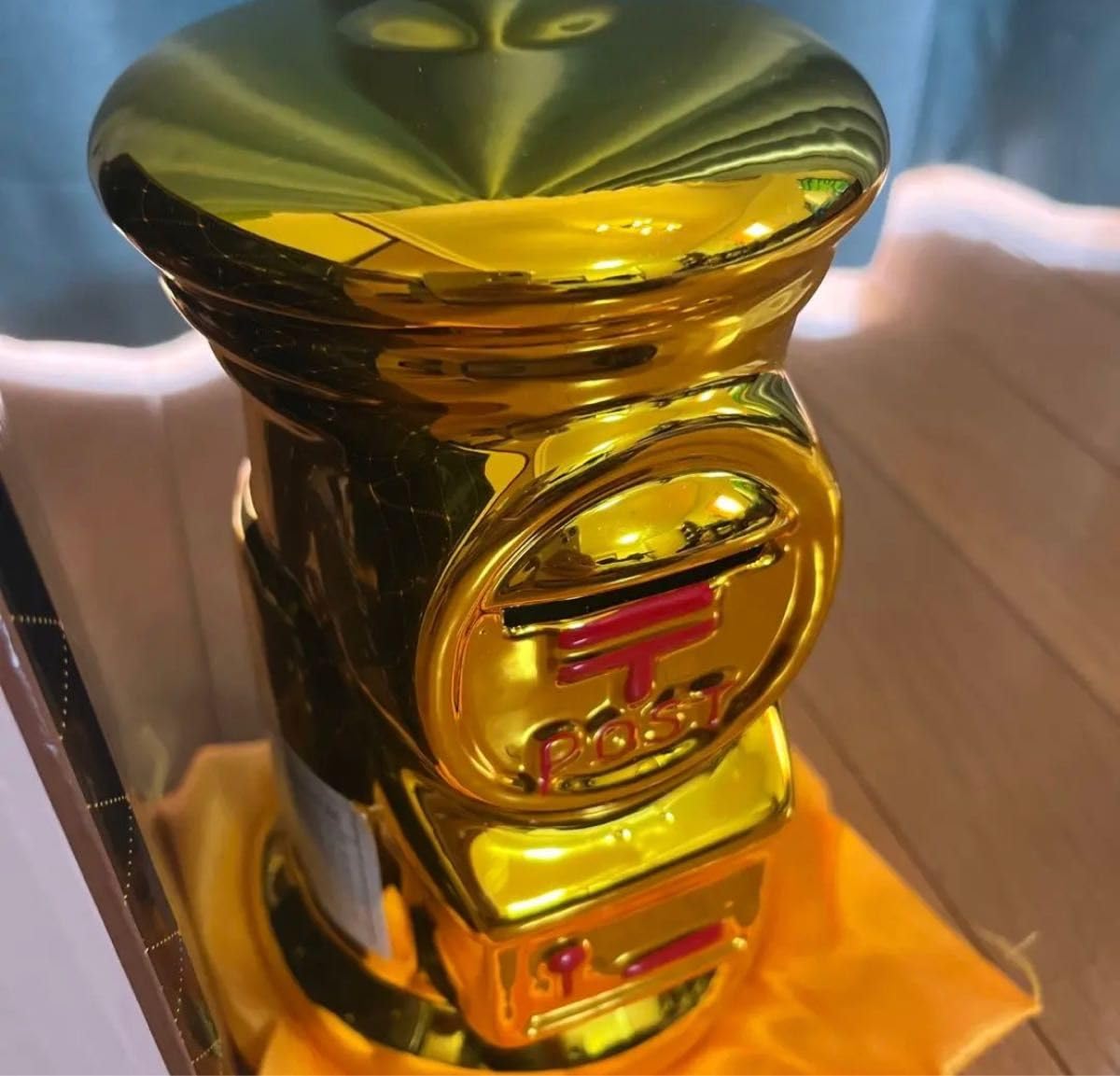 貯金箱 Post Bank gold T300G 貯金箱 Post Bank gold T300G ポスト型